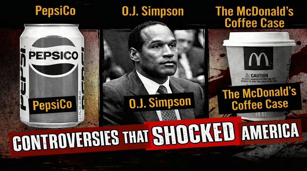PepsiCo, O.J. Simpson, and McDonald's coffee case episode cover